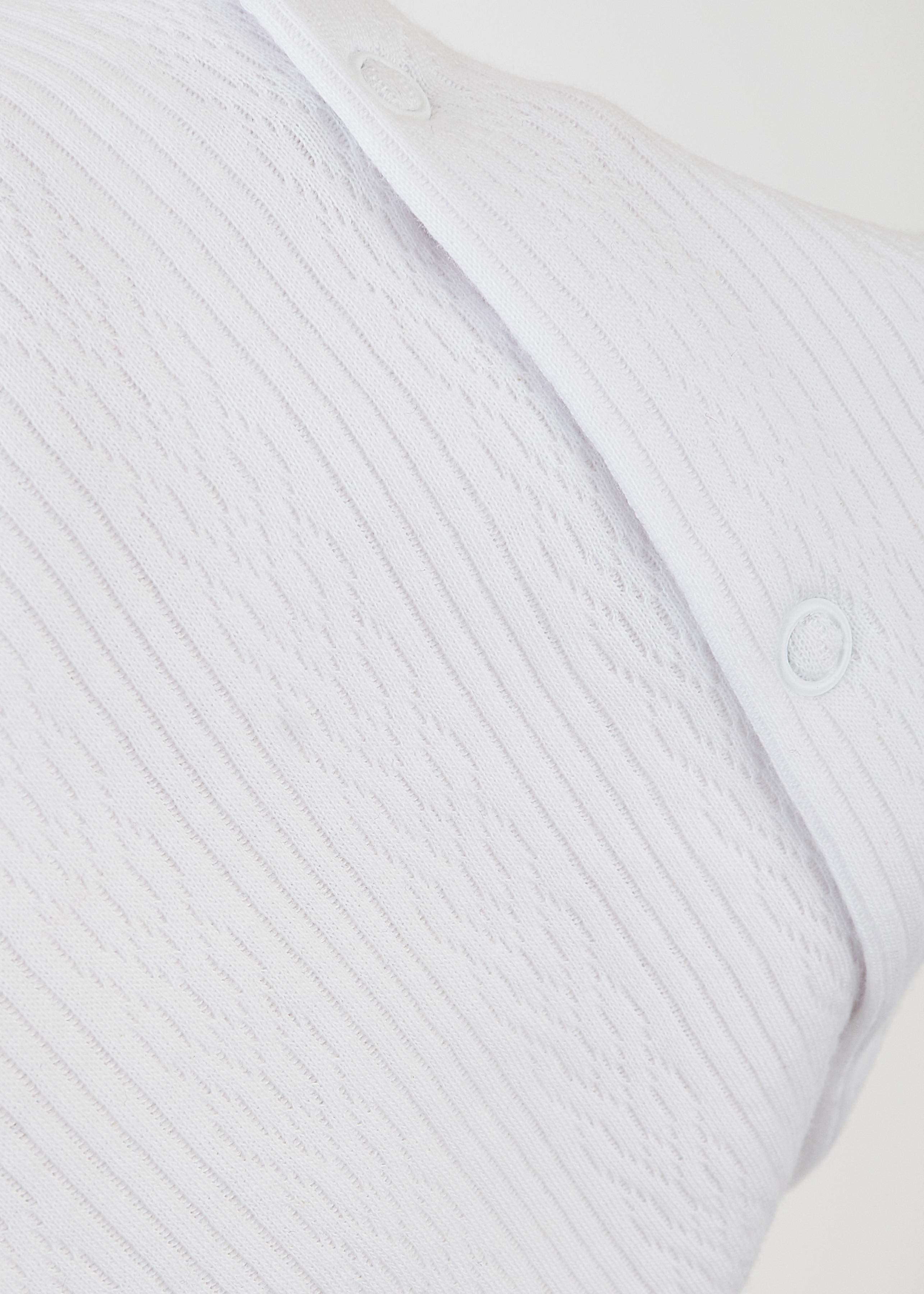 Комплекти. Набір святковий білий "Ажур": чоловічок та шапочка 5037S31