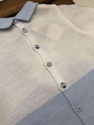 Чоловічок, повзунки. Чоловічок вязаний Lusie для хлопчика 59-10-1546