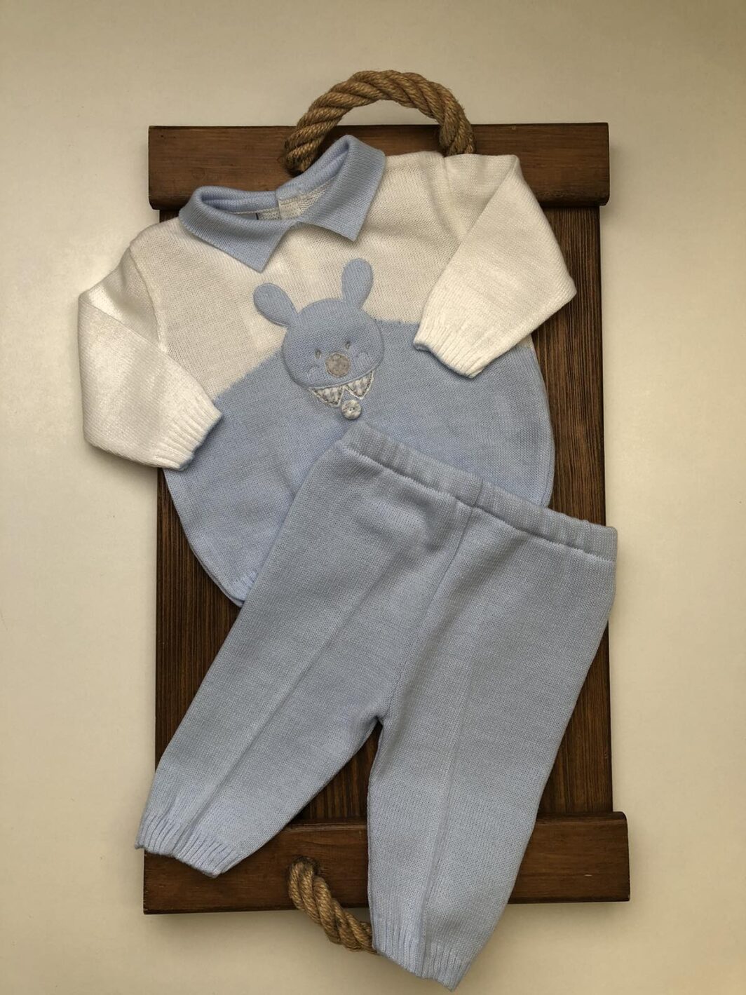 Комплекти. Комплект вязаний Lusie для хлопчика 59-50-1555