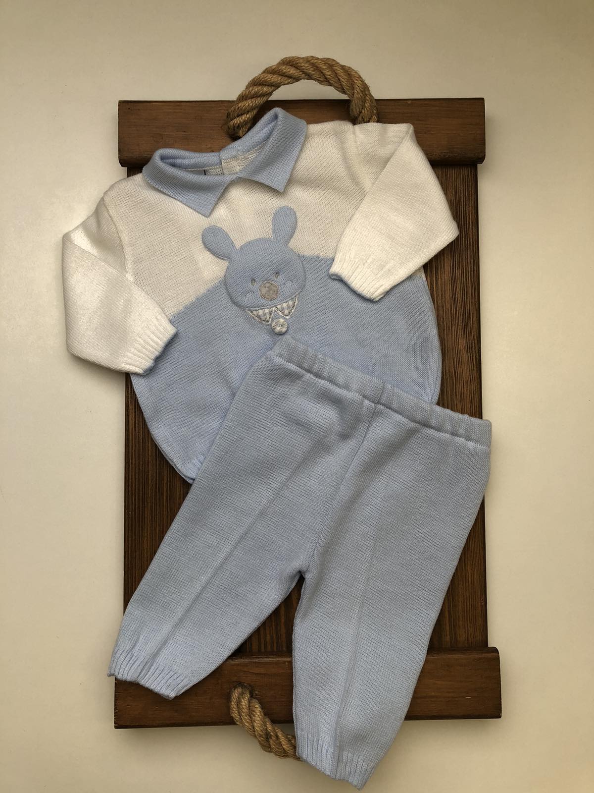 Комплекти. Комплект вязаний Lusie для хлопчика 59-50-1555