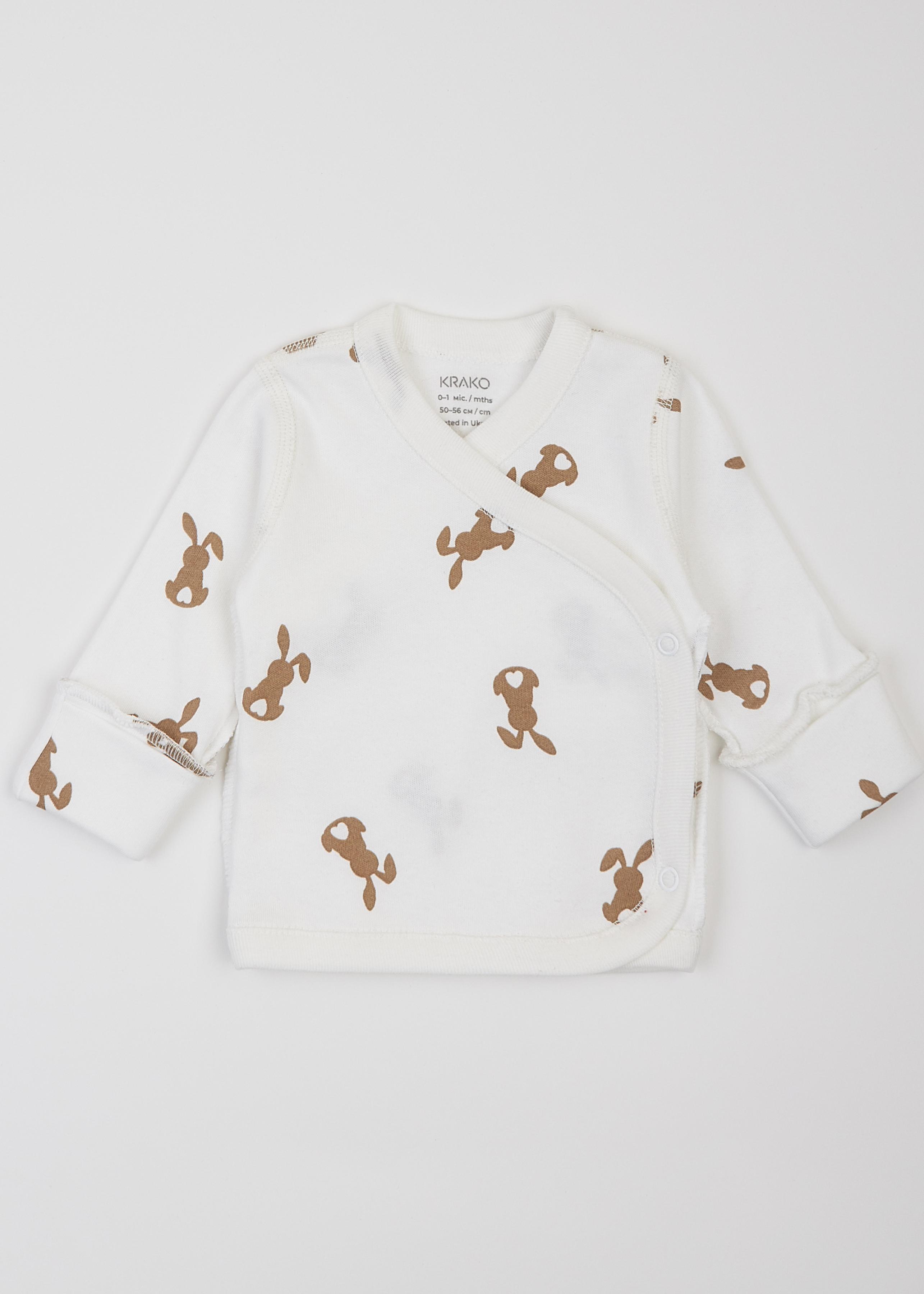 Комплекти. Набір утепленний Зайчики: кофт., штанці, шапочка 6040S31