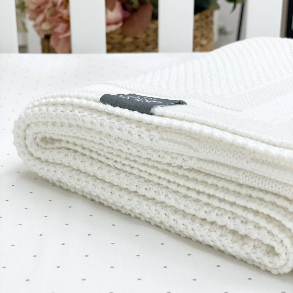 Пледи та конверти. Плед Рогожка білий 3581/4000 935332