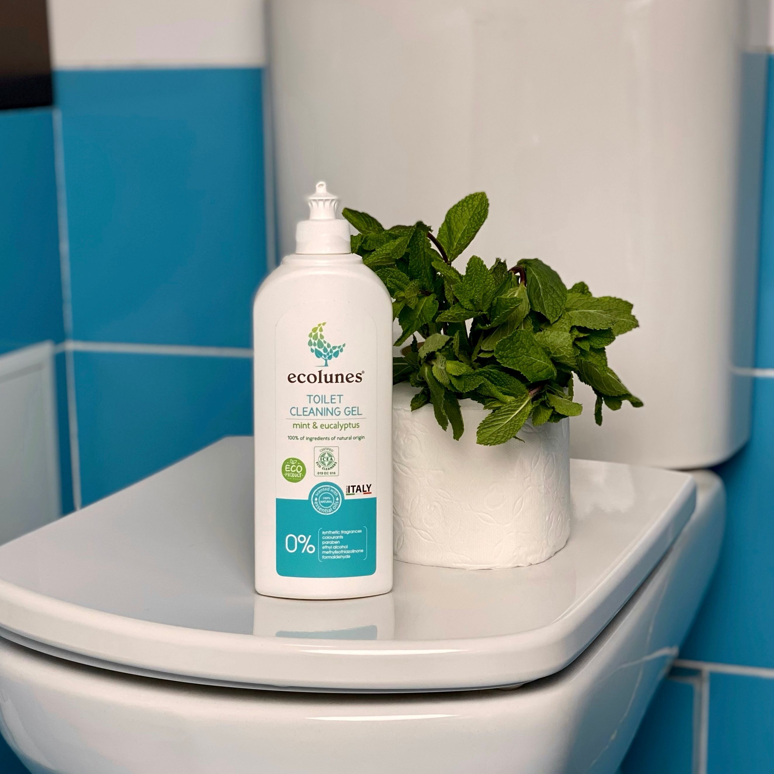 Органічний гель для очищення туалету з екстрактом мяти та евкаліпту. 500 мл