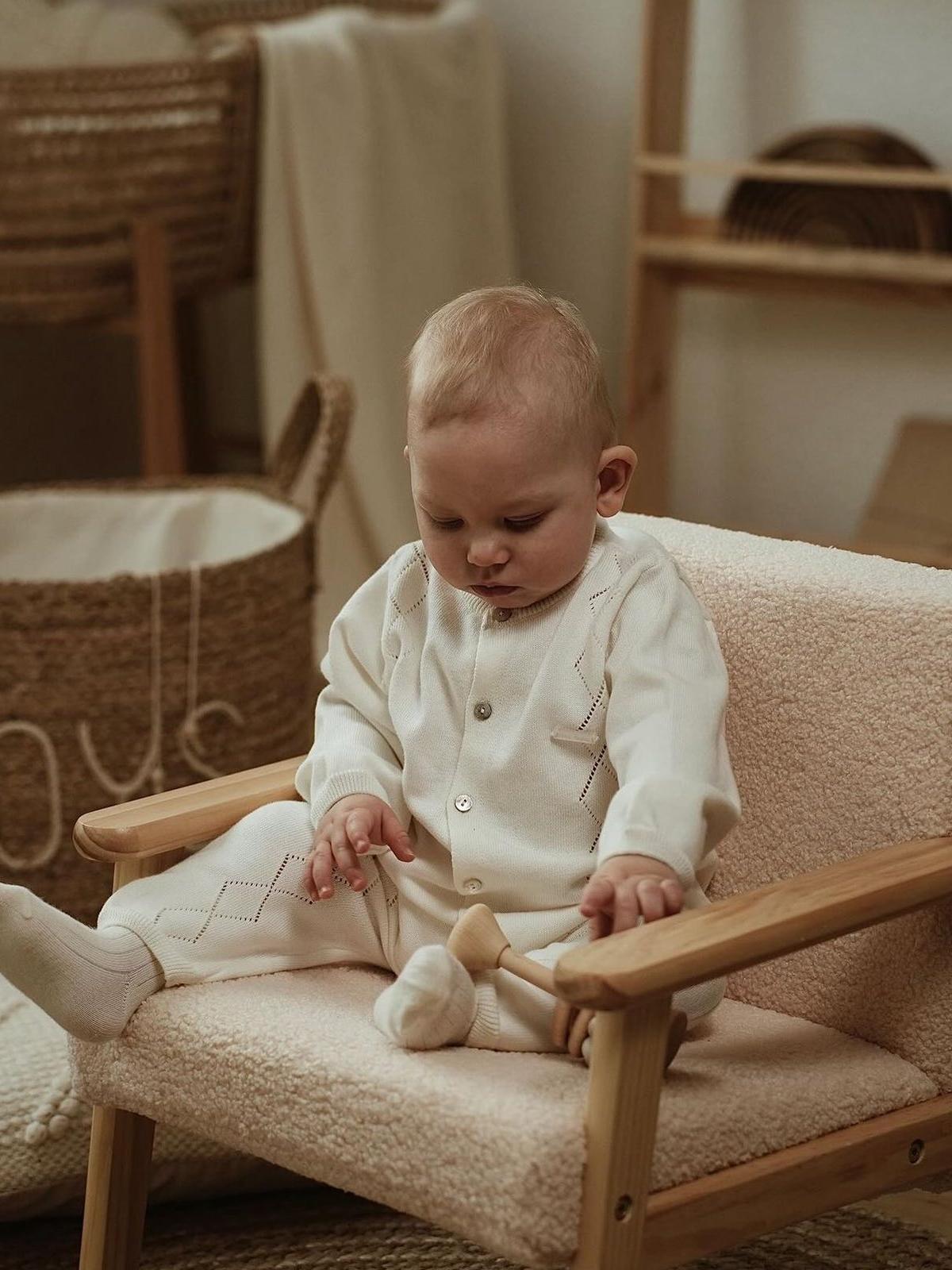 Чоловічок, повзунки. Чоловічок для немовля Ninos Alegres NA 1968-ECRU