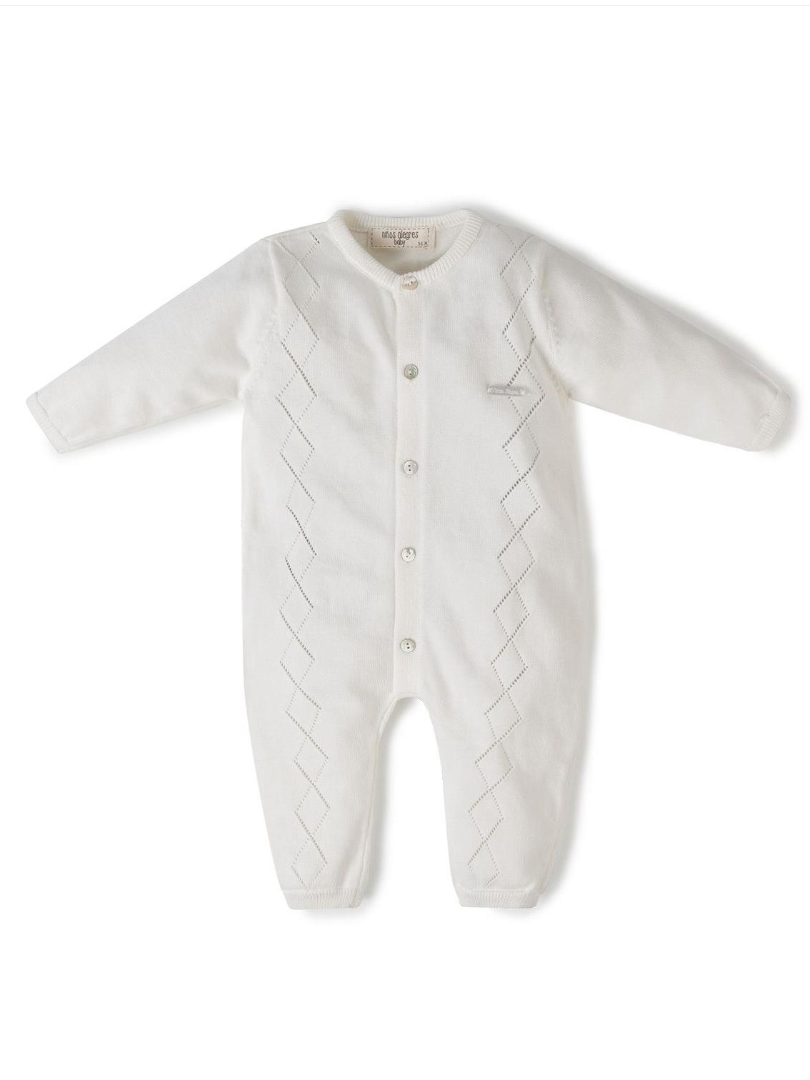 Чоловічок, повзунки. Чоловічок для немовля Ninos Alegres NA 1968-ECRU