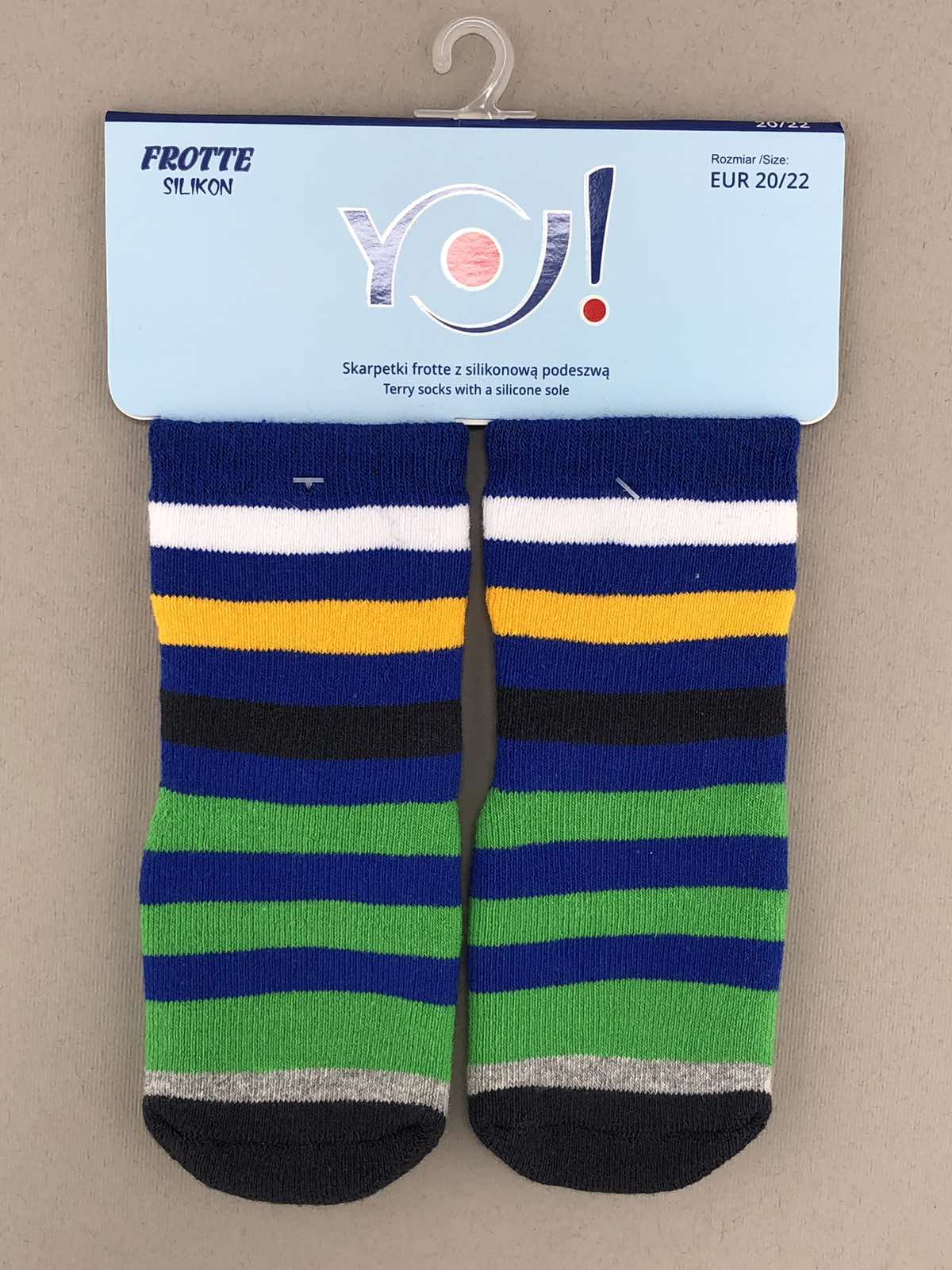 Шкарпетки дитячі з силіконом 23-25 роз. 010225-1444