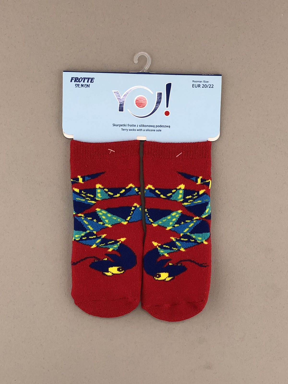 Шкарпетки дитячі з силіконом 20-22 роз. 010225-1447