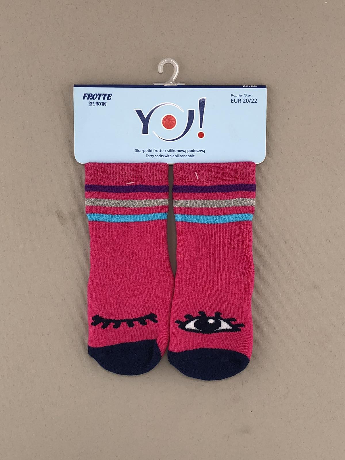 Шкарпетки дитячі з силіконом 20-22 роз. 010225-1453