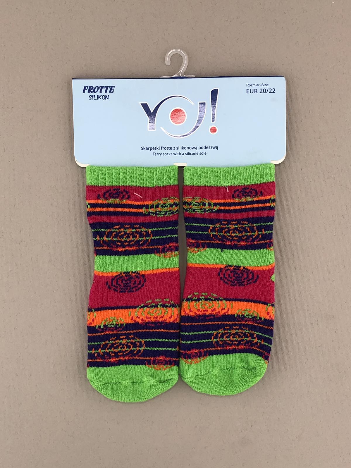 Шкарпетки дитячі з силіконом 20-22 роз. 010225-1454