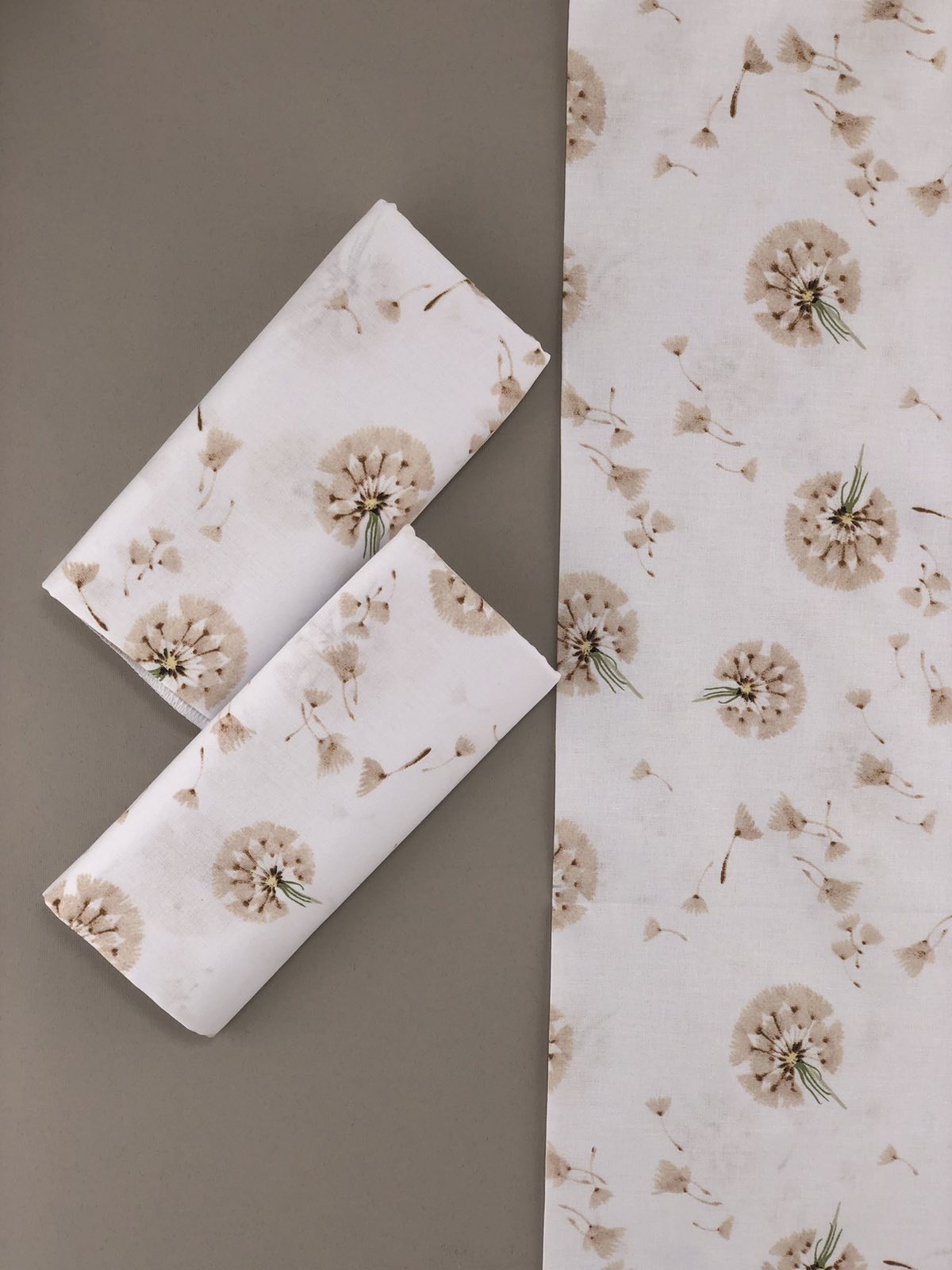 Пелюшка бавовна кульбабки для дівчинки 100х80 121024-1655