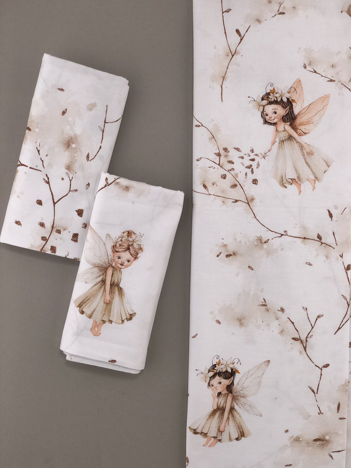 Пелюшка бавовна фея для дівчинки 100х80 121024-1702