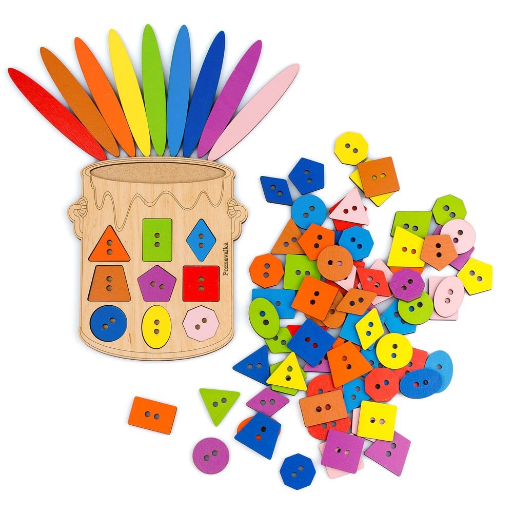 Іграшки для розвитку. Банка шнурівка