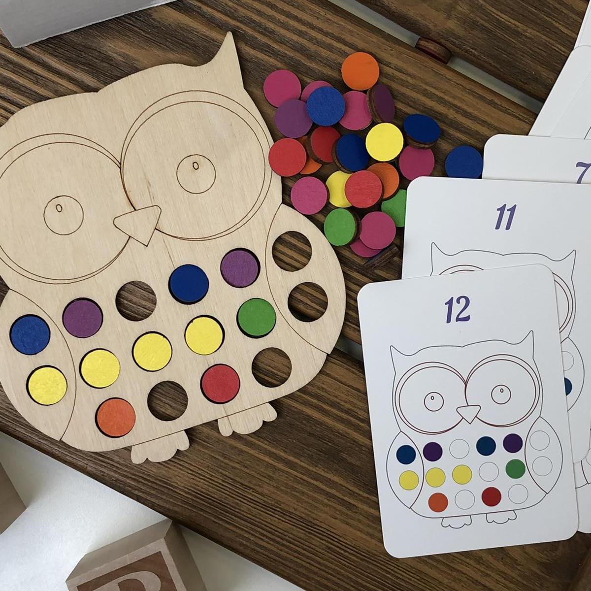 Іграшки для розвитку. Совеня міні-гра