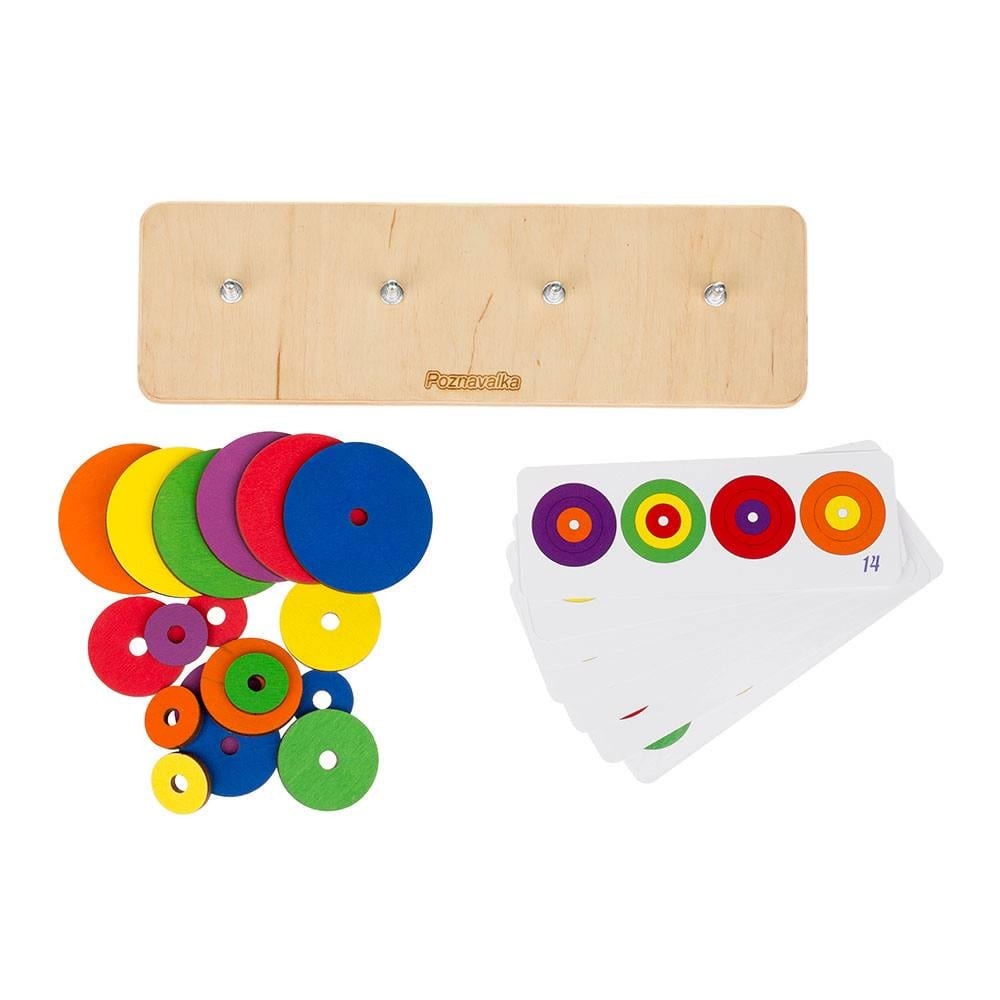 Іграшки для розвитку. Кільця 1 рівень