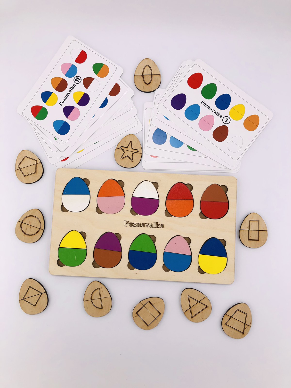 Яйця половинки