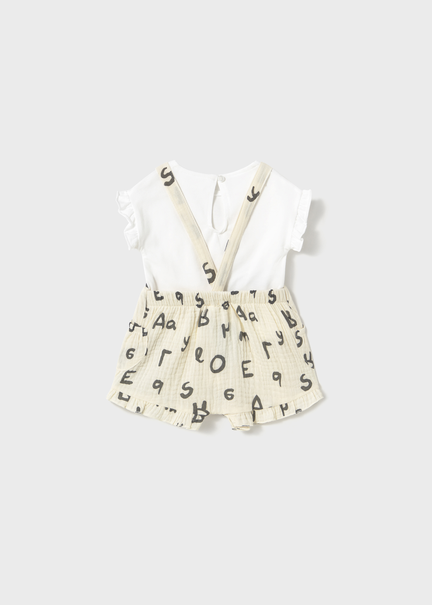 Дитячі комплекти та костюми. К-кт:комбінезон,футболка Mayoral 25-01662-022