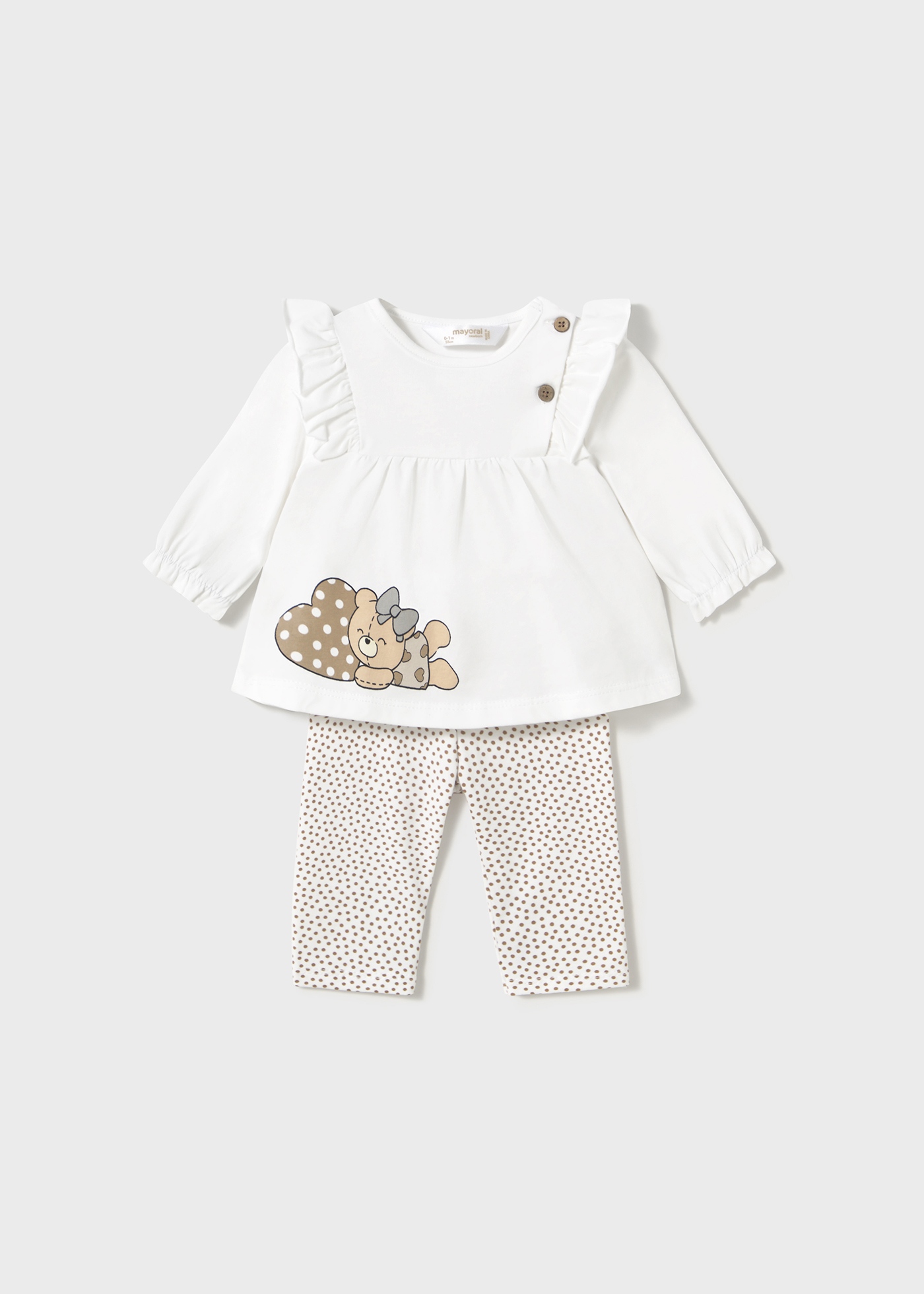 Дитячі комплекти та костюми. К-кт:легінси 4 шт. Mayoral 25-01760-086