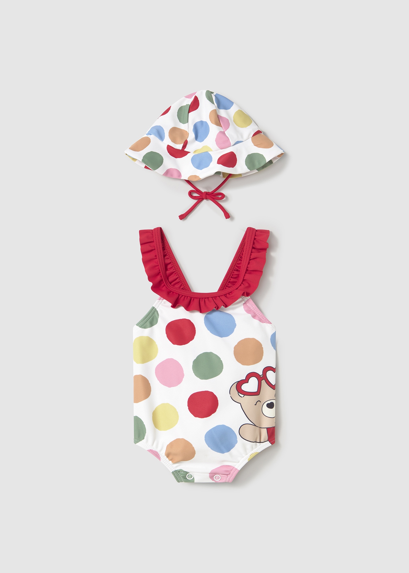 Дитячі комплекти та костюми. Купальник,панамка Mayoral 25-01764-093