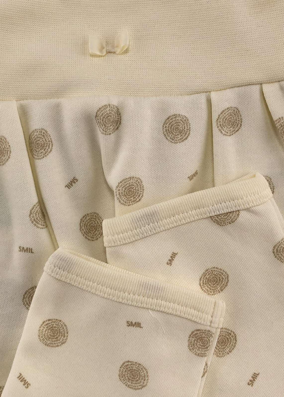 Штани та комбінезони. Штани для дівчинки молочний 0107302