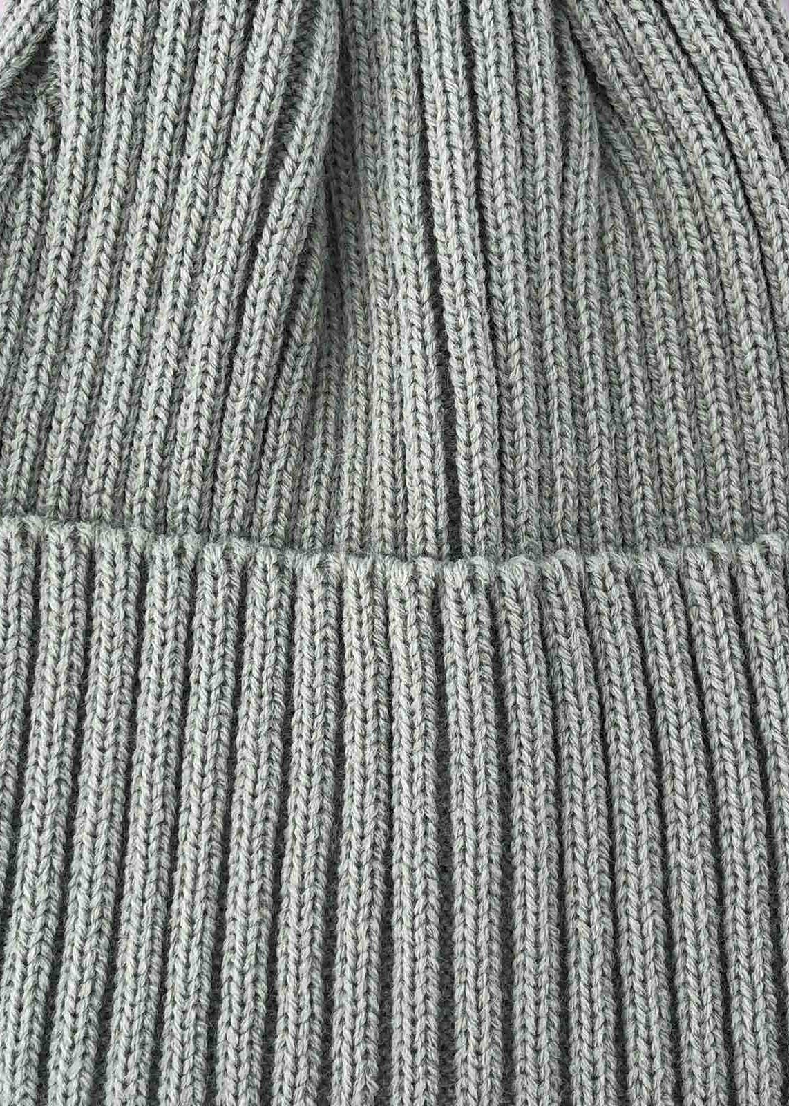 Головні убори і шарфи. Шапка для дівчинки в рубчик мятний 051024-01007