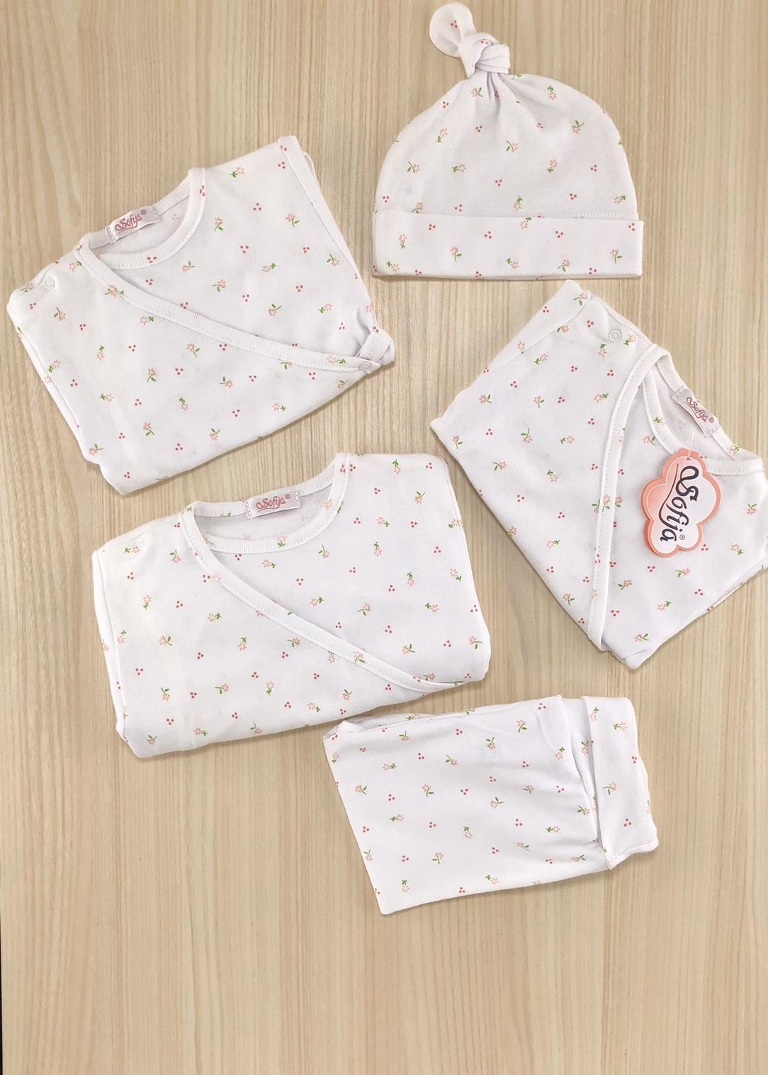 Дитячі комплекти та костюми. Комплект для дівчинки білий 070125-1439