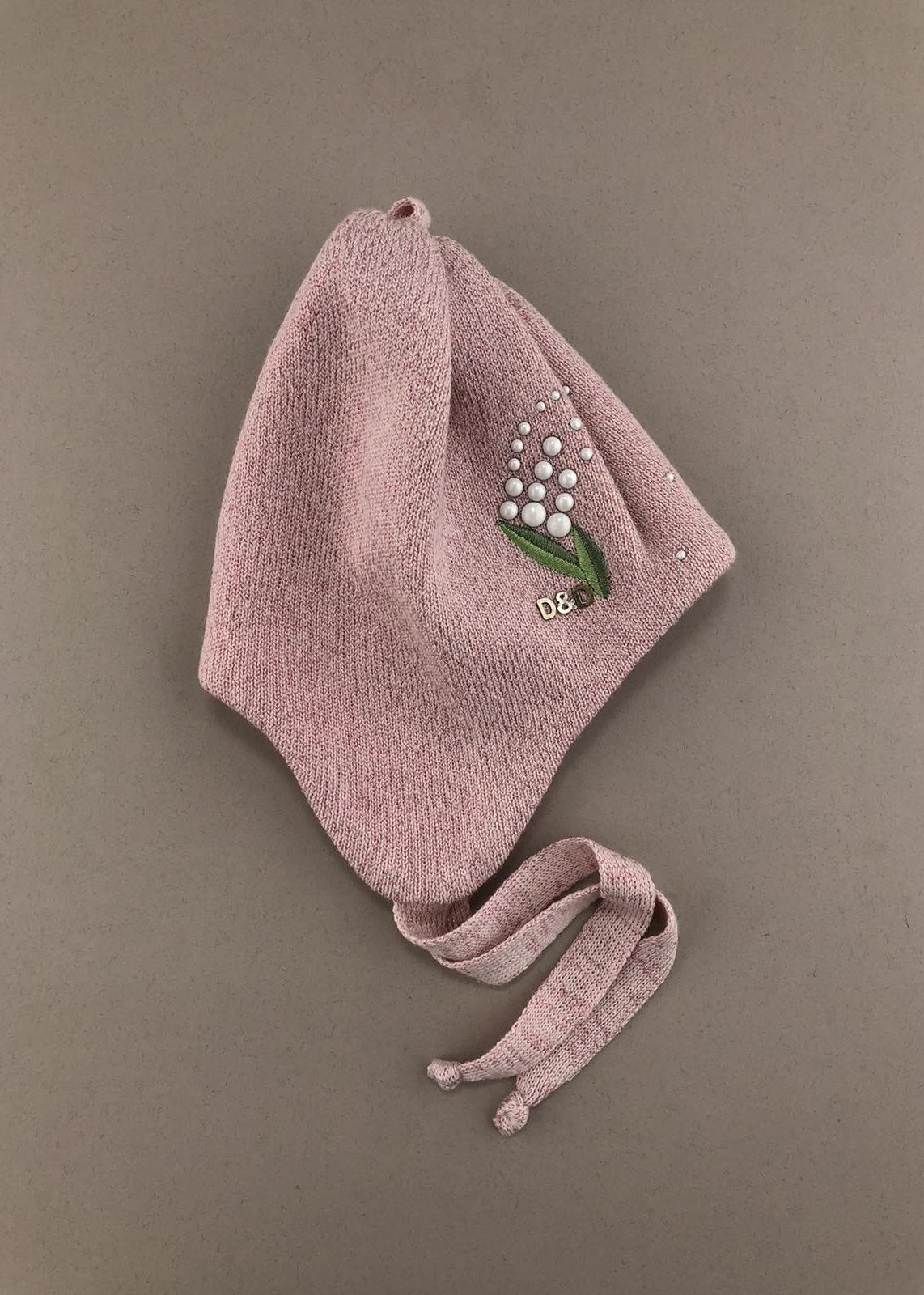 Шапочки і хустинки. Шапка для дівчинки 120125-1449