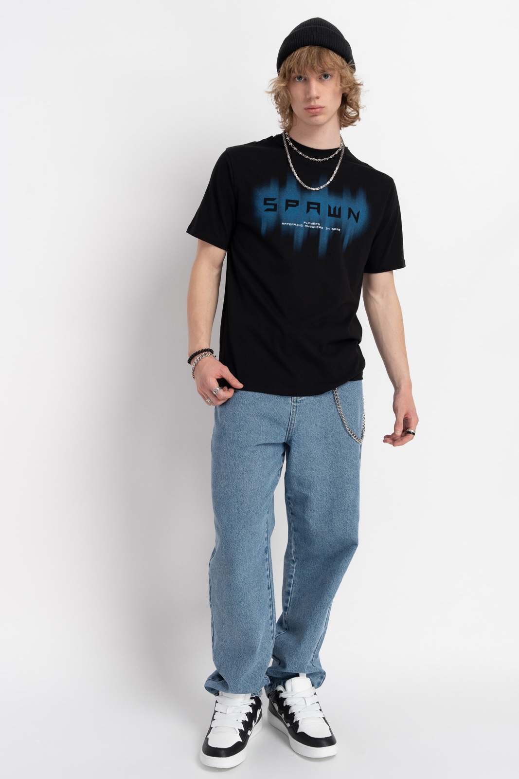 Штани і комбінезони. Джинси для хлопчика синій 251-0110B-32-003-1