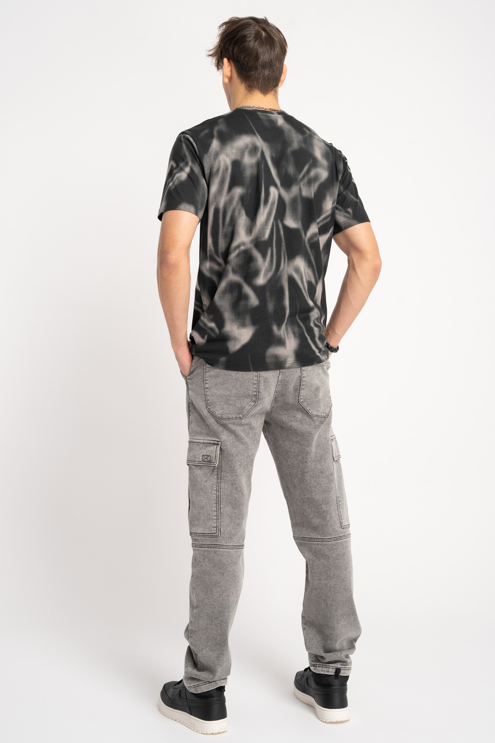 Футболки і теніски. Футболка для хлопчика чорний 251-0440B-01-120-1