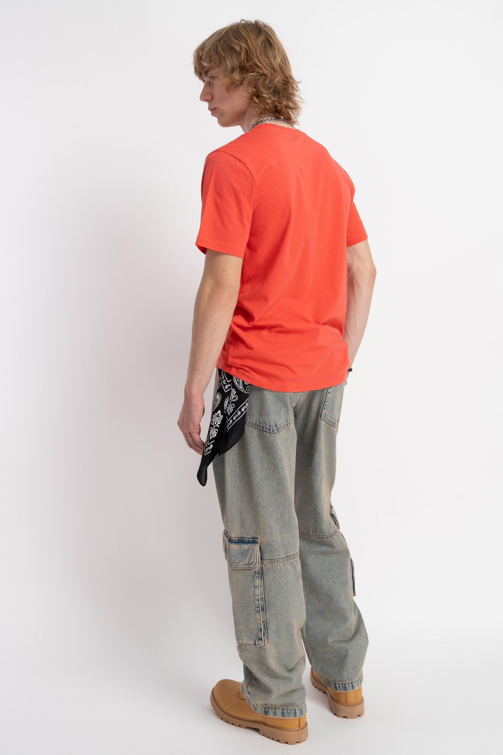 Футболки і теніски. Футболка для хлопчика кораловий 251-0440B-25-650-1