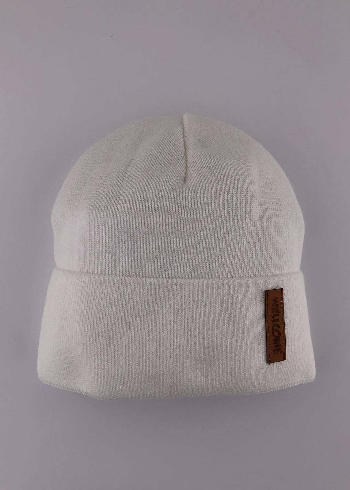 Головні убори і шарфи. Шапка для дівчинки білий BC49-1 URBANA