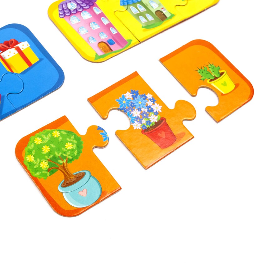 Іграшки для розвитку. Пазли дитячі Великий, середній, маленький