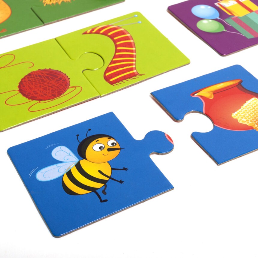 Іграшки для розвитку. Пазли дитячі. Асоціації