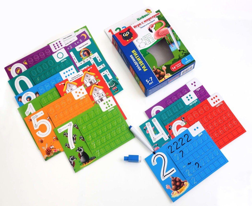 Іграшки для розвитку. Гра з маркером. Високий рівень