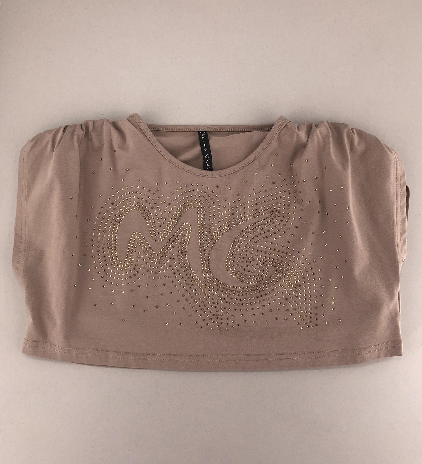 Футболки і топи. Топ для дівчинки св.коричневий 2604-1733