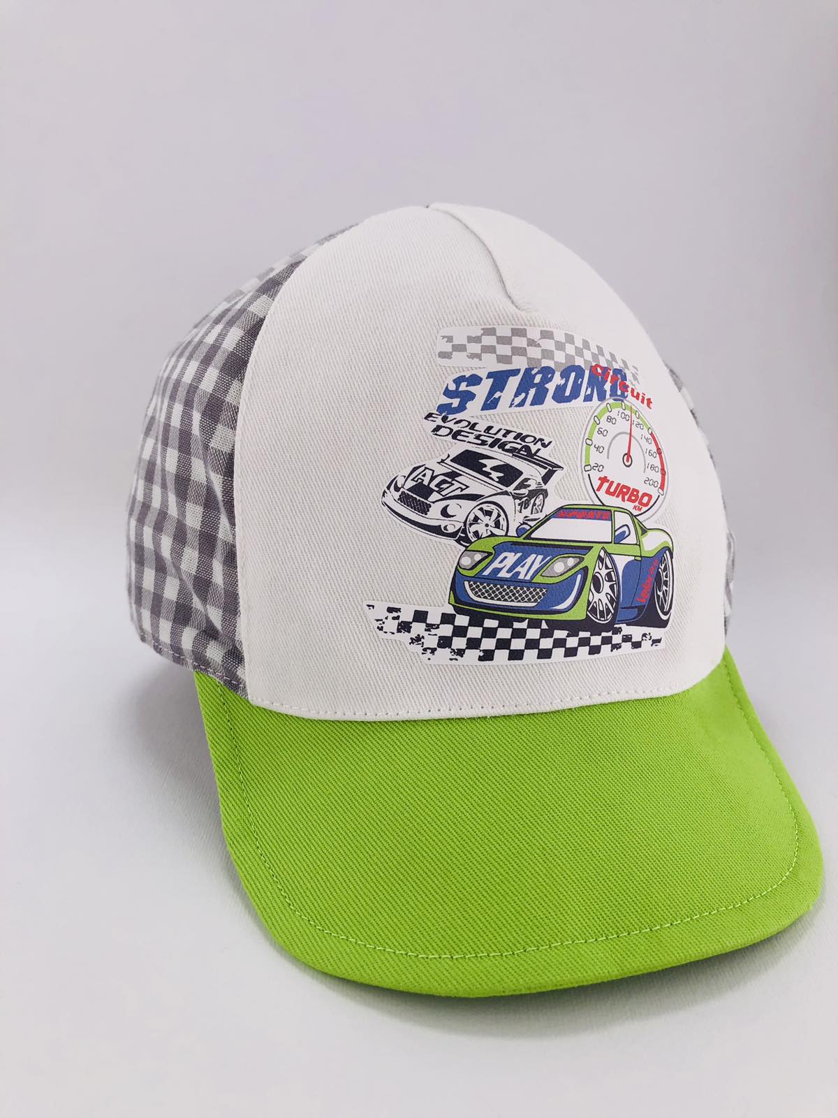 Головні убори і шарфи. Кепка для хлопчика салатовий 3003-1256