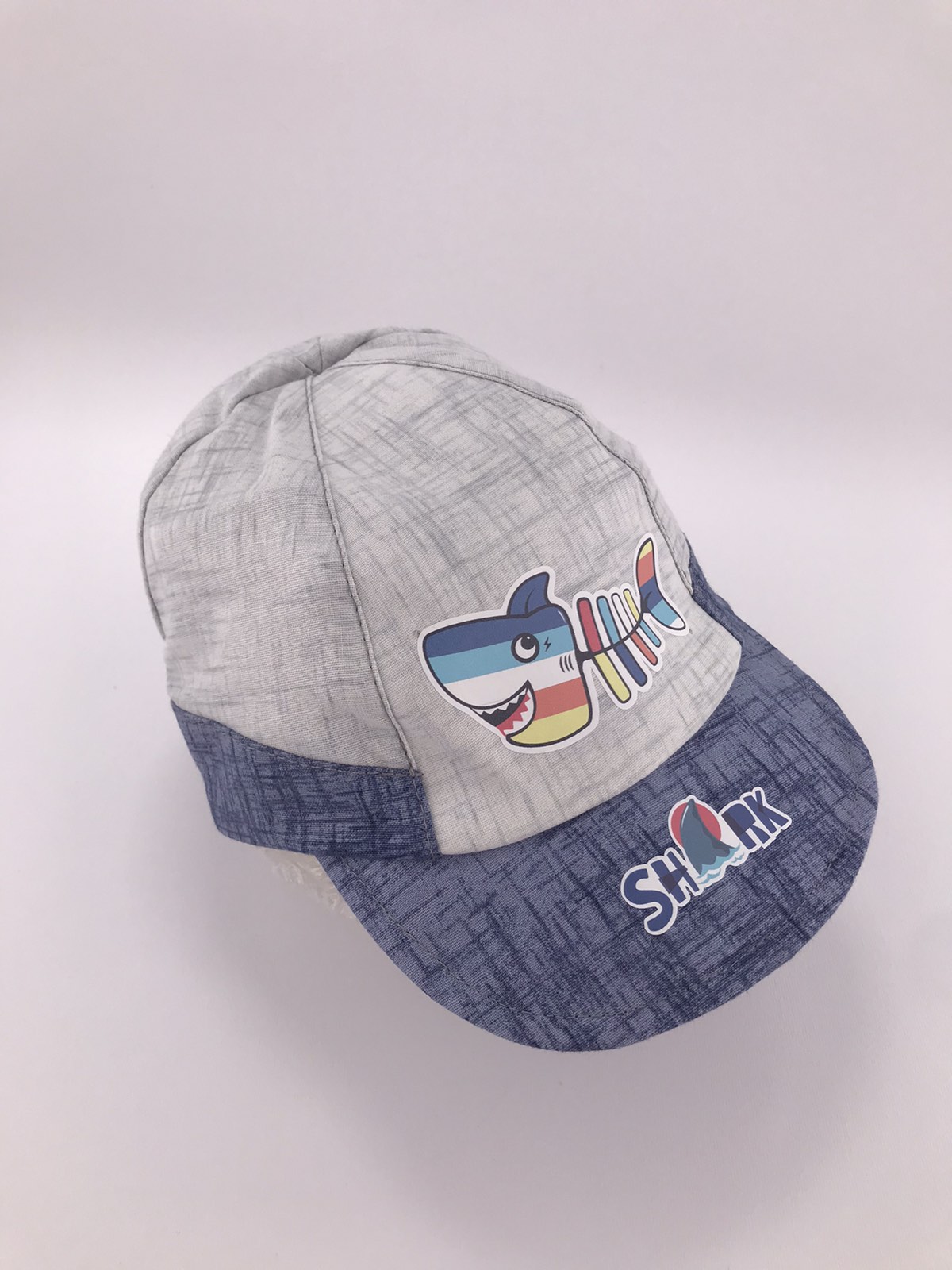 Головні убори і шарфи. Кепка для хлопчика синій 3003-1301