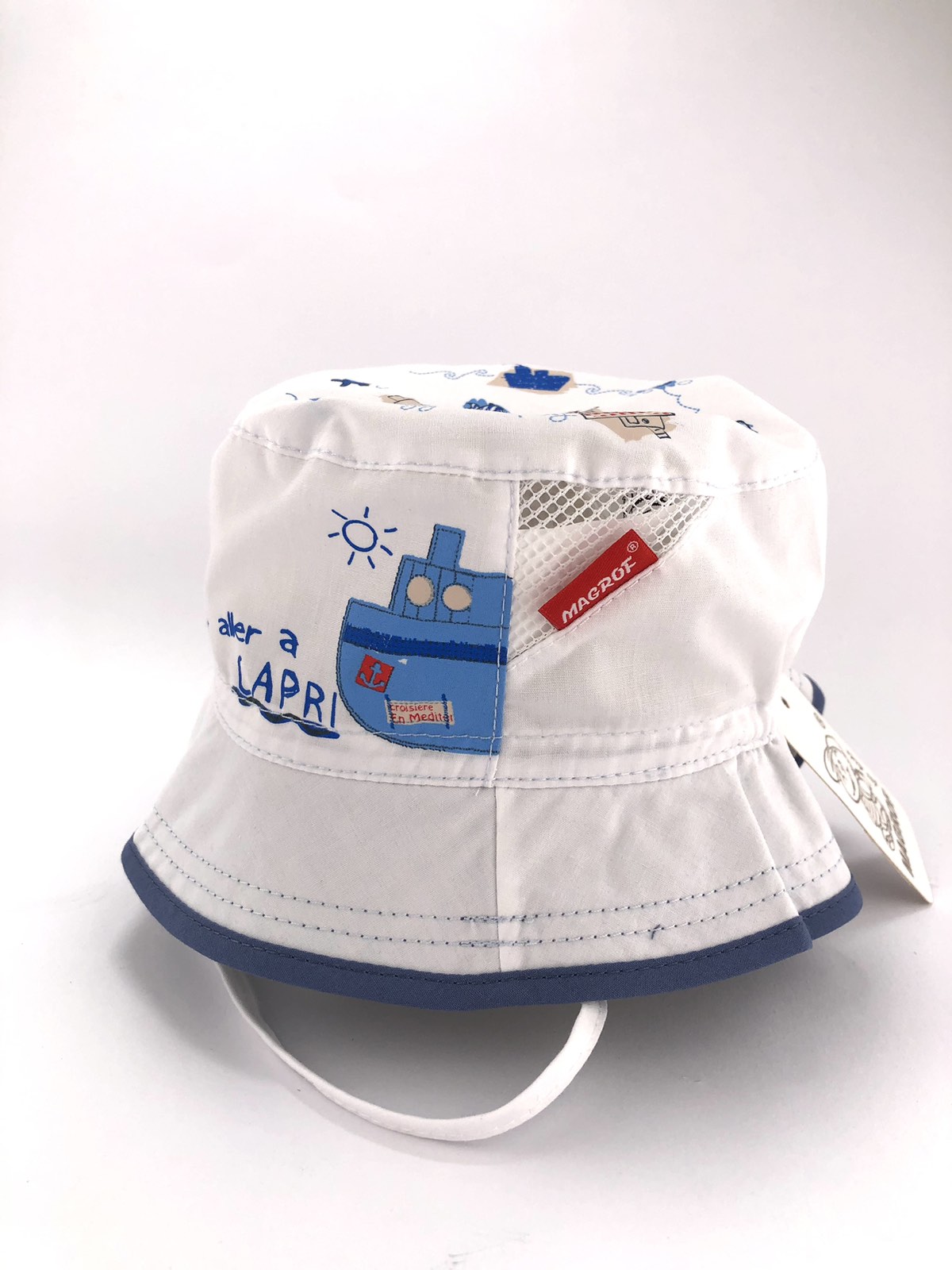 Головні убори і шарфи. Панама для хлопчика човники 3003-1437