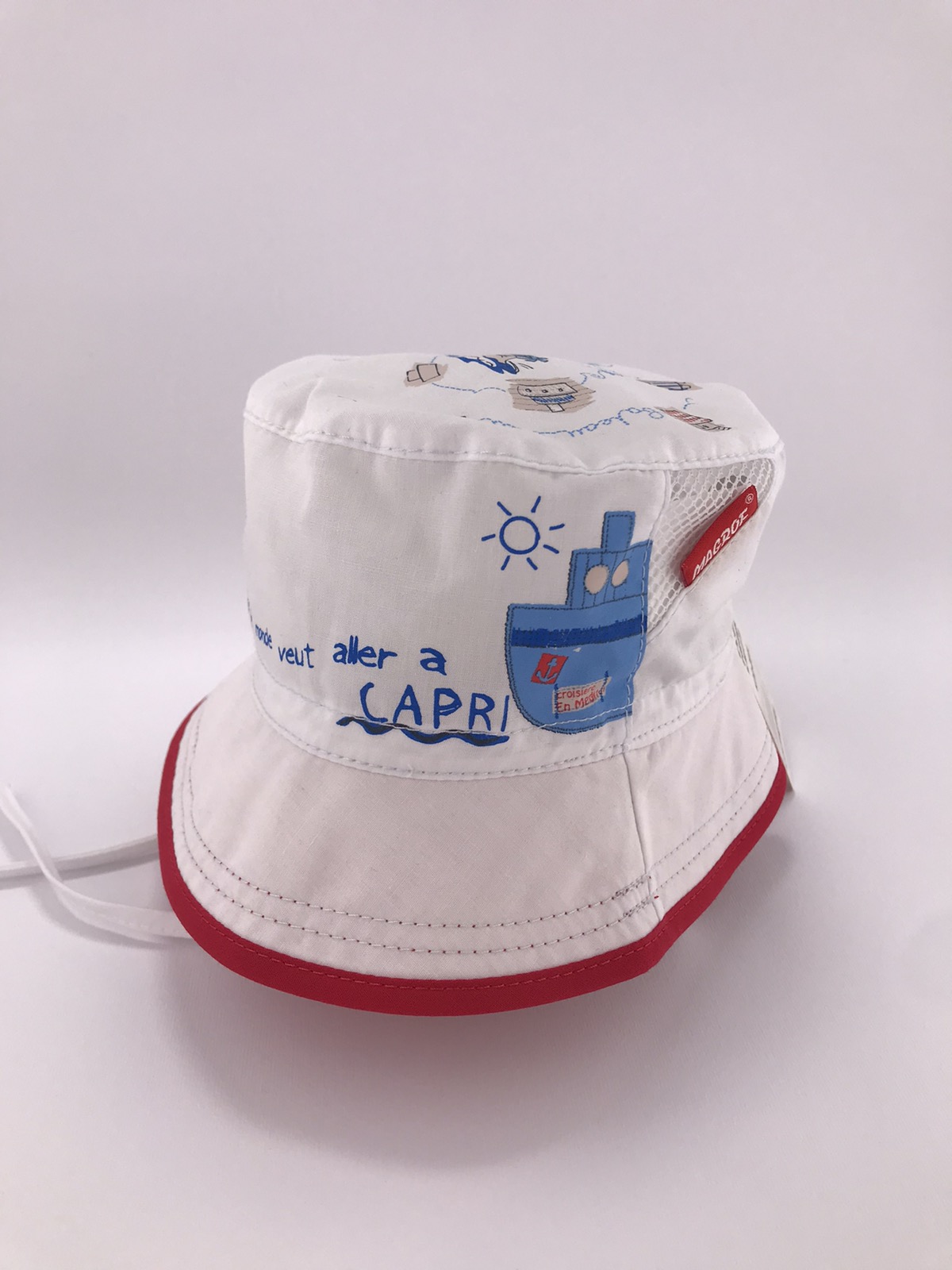 Головні убори і шарфи. Панама для хлопчика човники 3003-1444