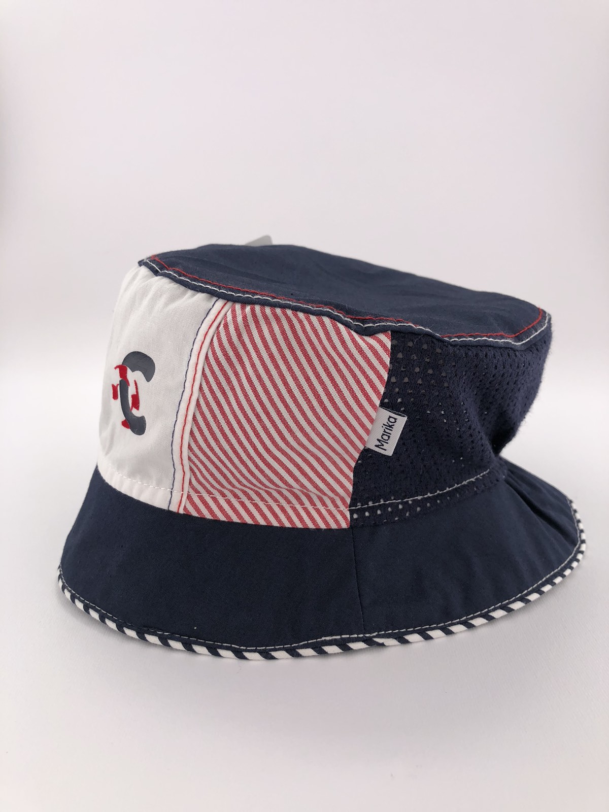 Головні убори і шарфи. Панама для хлопчика сіточка 3003-1536