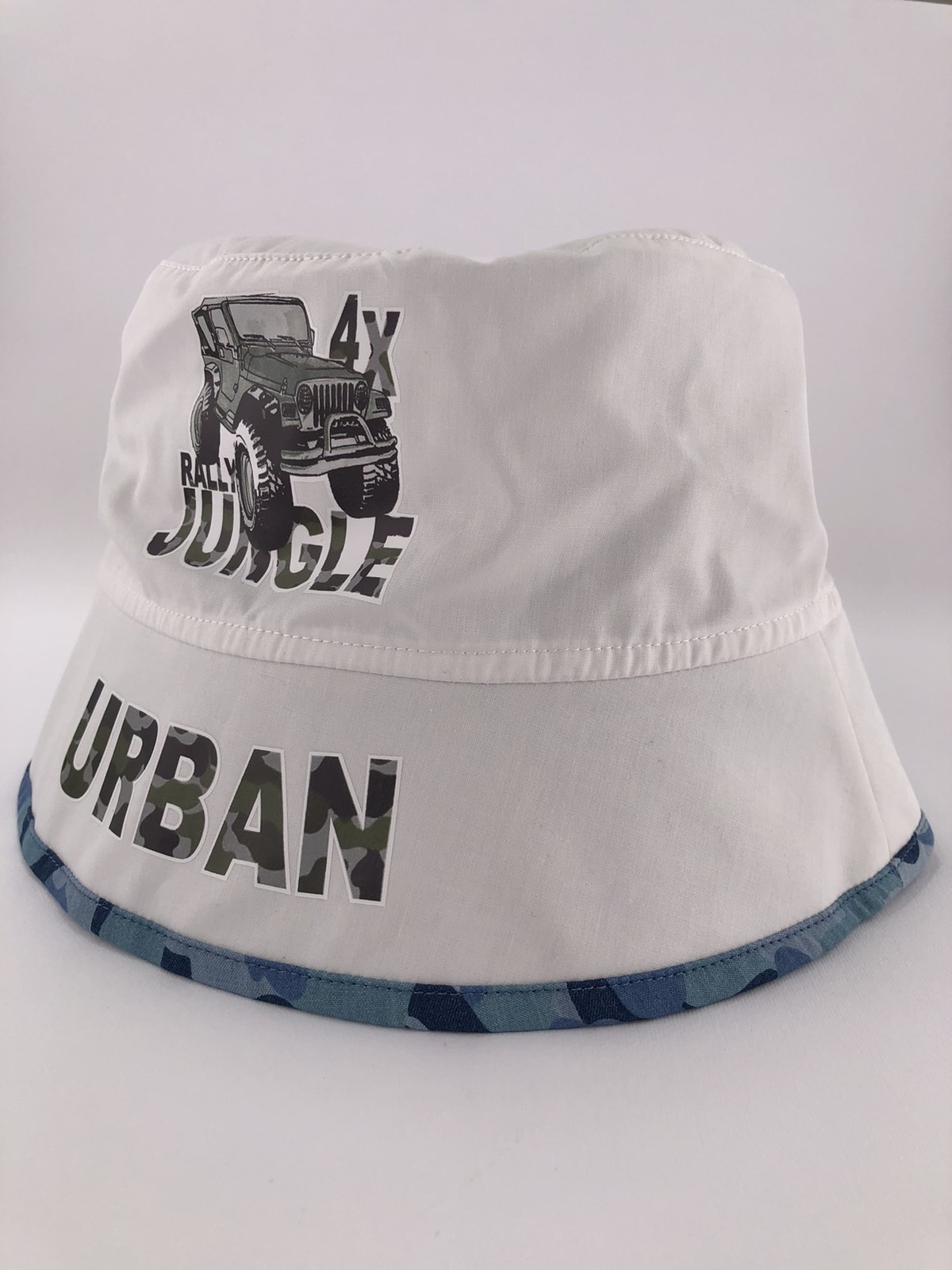 Головні убори і шарфи. Панама для хлопчика мілітарі 3003-1655