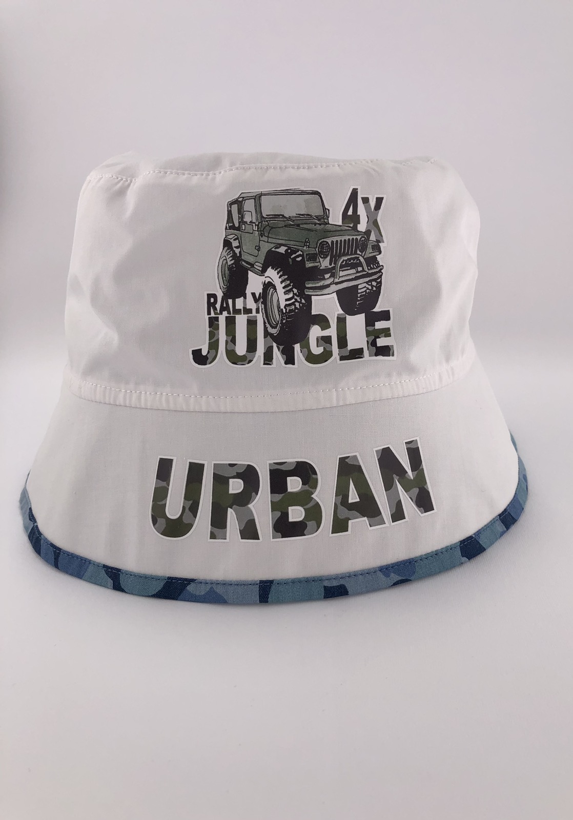 Головні убори і шарфи. Панама для хлопчика мілітарі 3003-1655