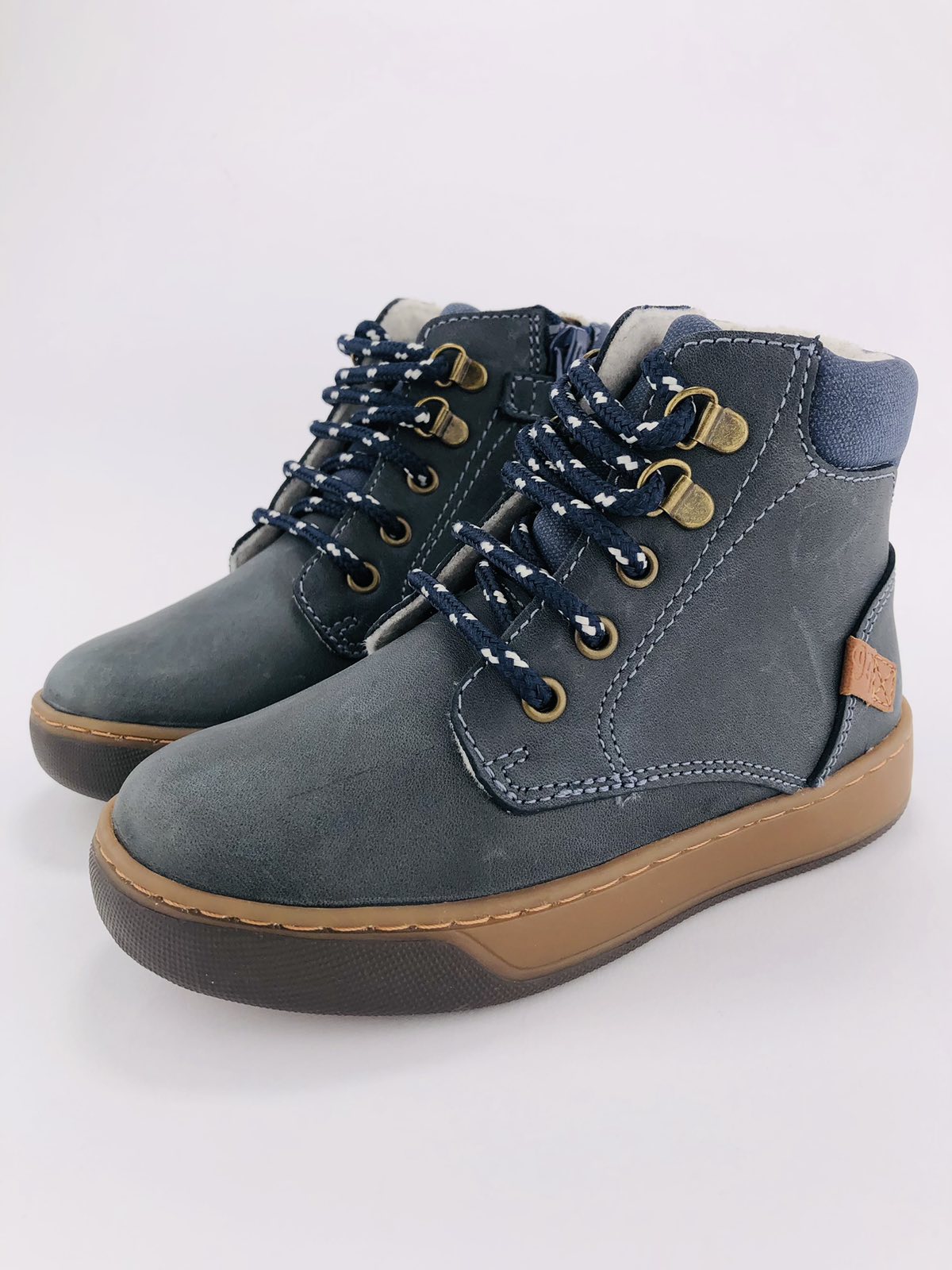 Черевики для хлопчика синій 110525-1115