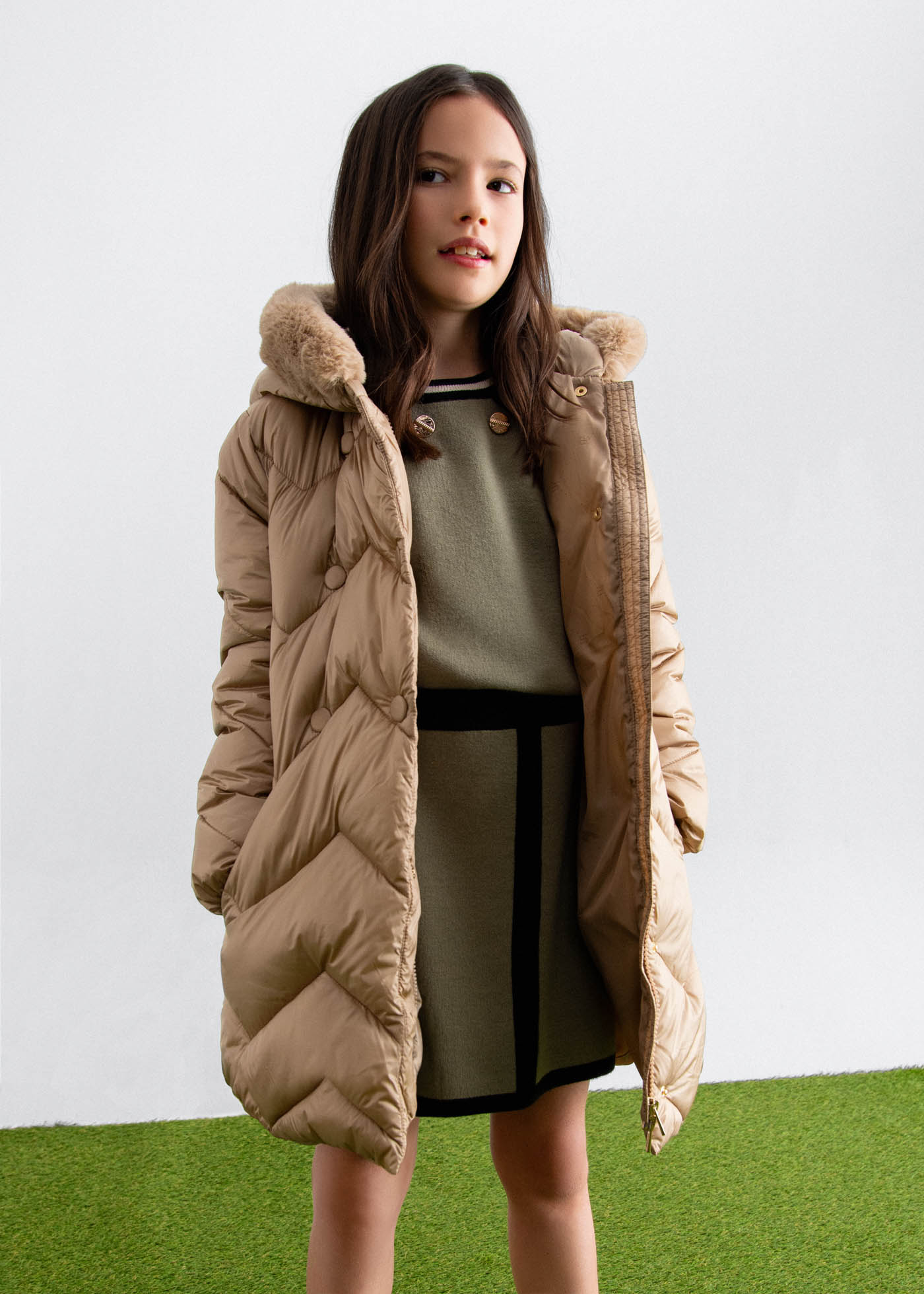 Пальта і плащі. Пальто Abel & Lula 15-05847-011