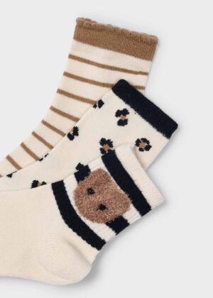 Шкарпетки. К-кт:3 пари шкарпеток Mayoral 15-10056-063