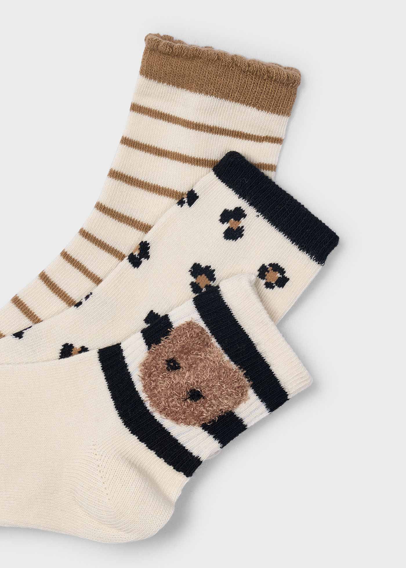 Шкарпетки. К-кт:3 пари шкарпеток Mayoral 15-10056-063