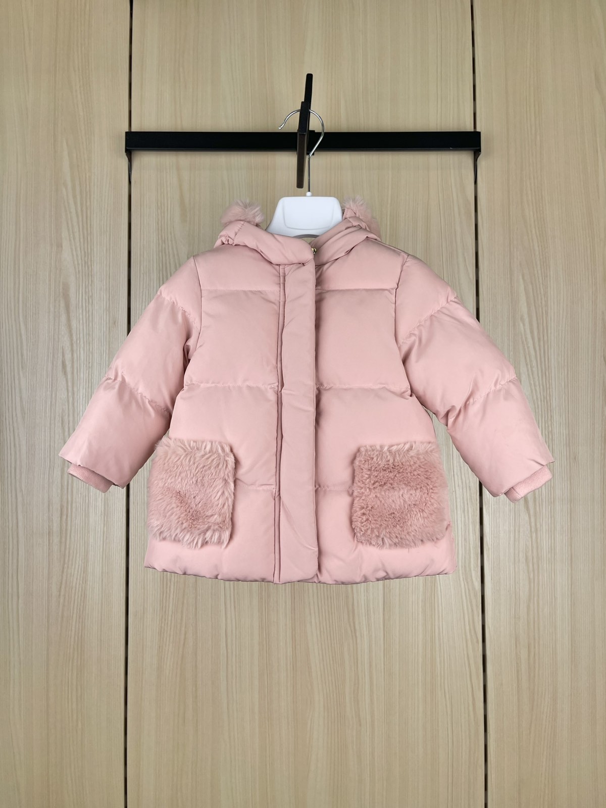 Куртка для дівчинки пудра 2100-1533