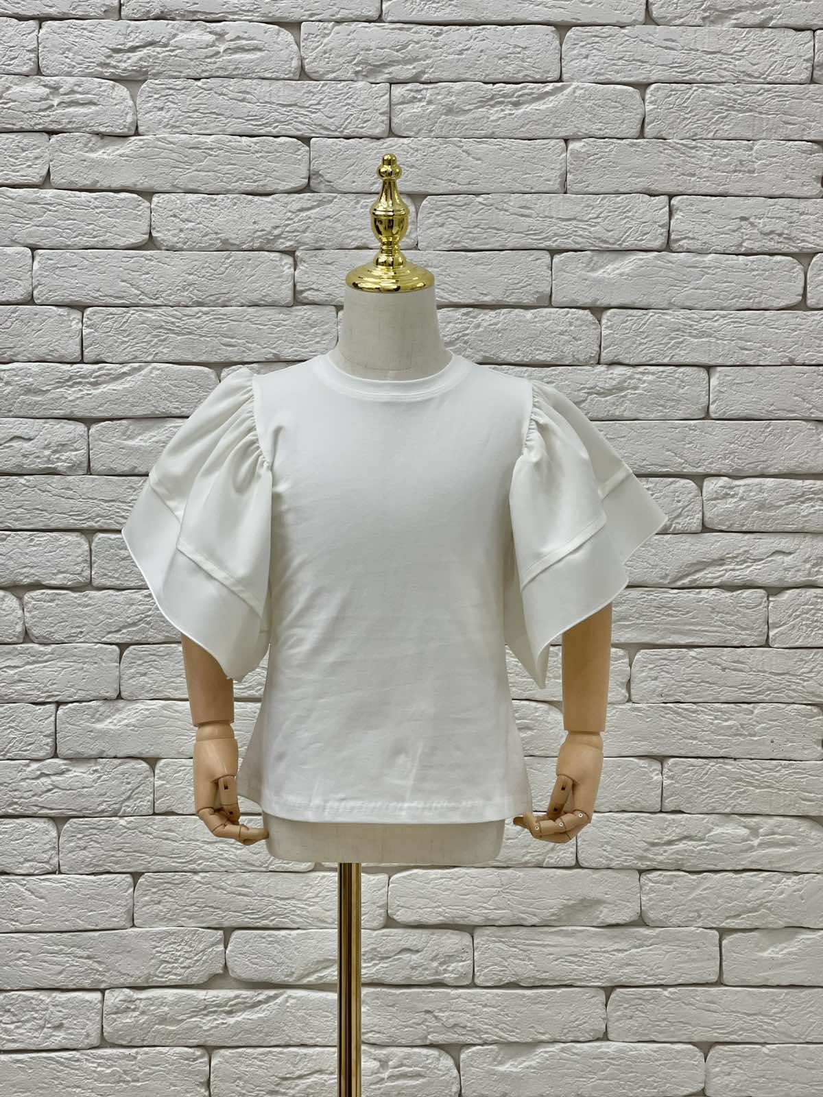 Блузи і сорочки. Блуза для дівчинки к.р молочний 686443