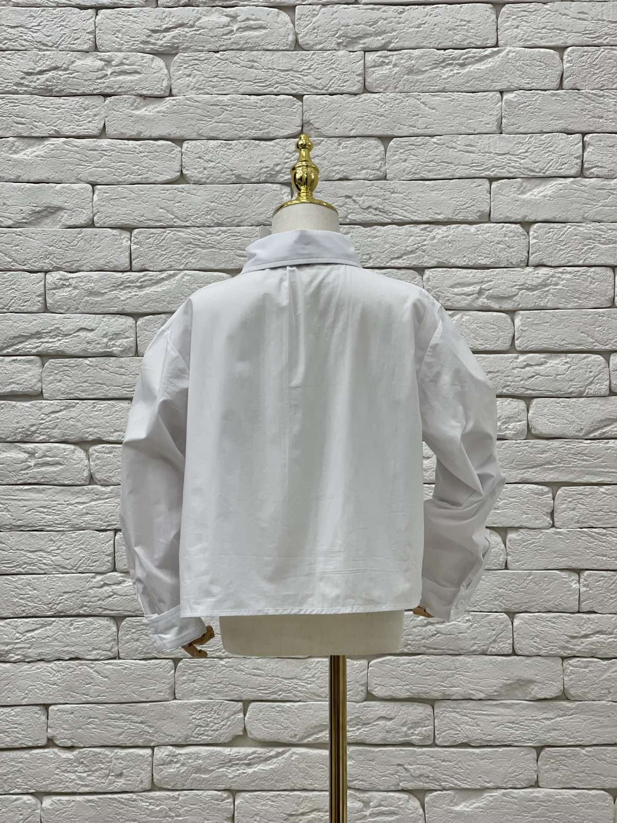 Блузи і сорочки. Сорочка для дівчинки з краваткою білий 6945