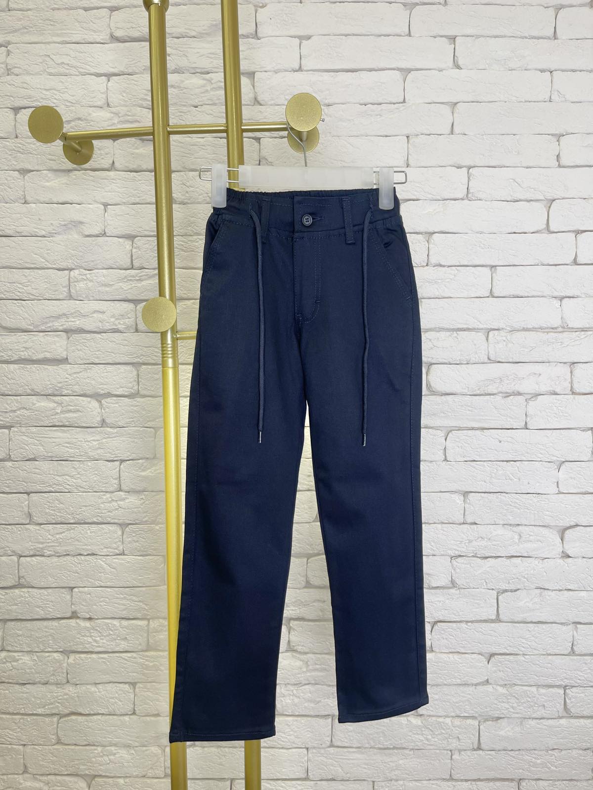 Штани для хлопчика синій 903-2887-2