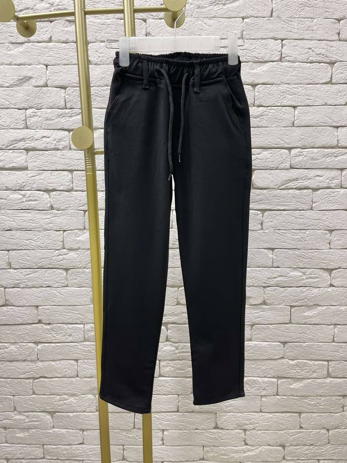 Штани для хлопчика куліска чорний 904-2893